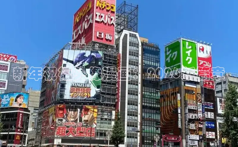 新年祝福头像漫画：2026新篇章